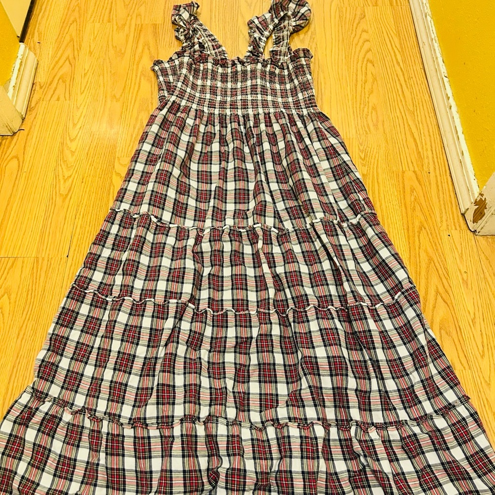 Hill House Plaid Dress sz XL - Picture 3 of 4